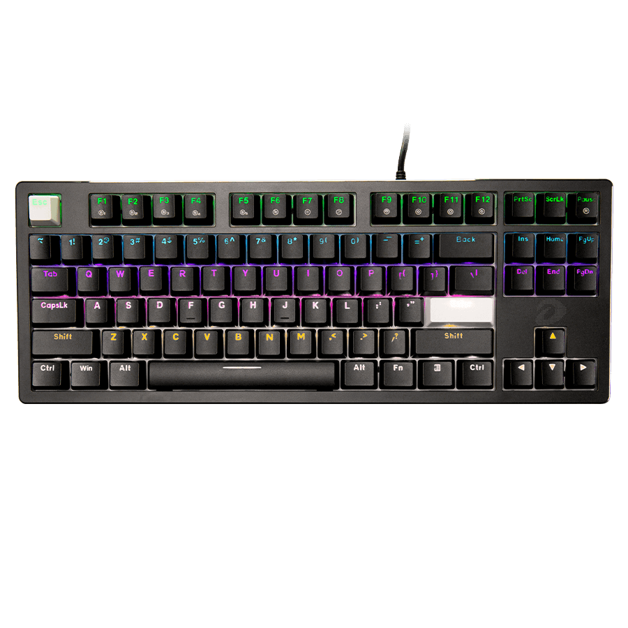 Bàn phím DareU EK87V2 Black Brown Switch